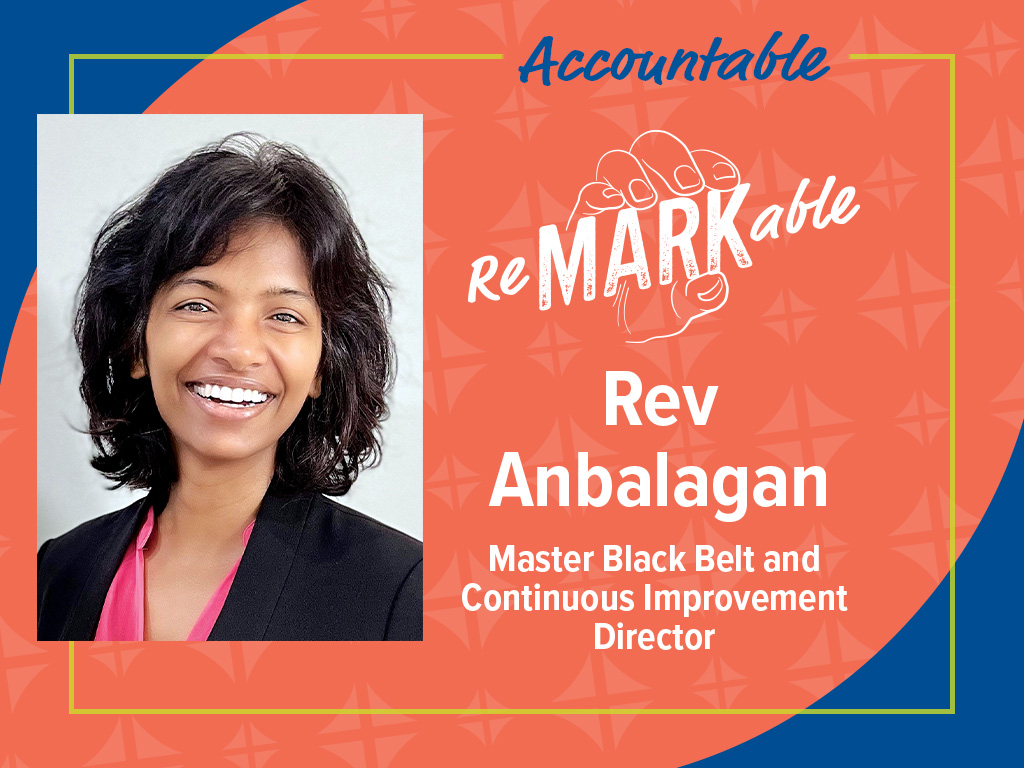 Portrait of Rev Anbalagan - Continuous Improvement Director