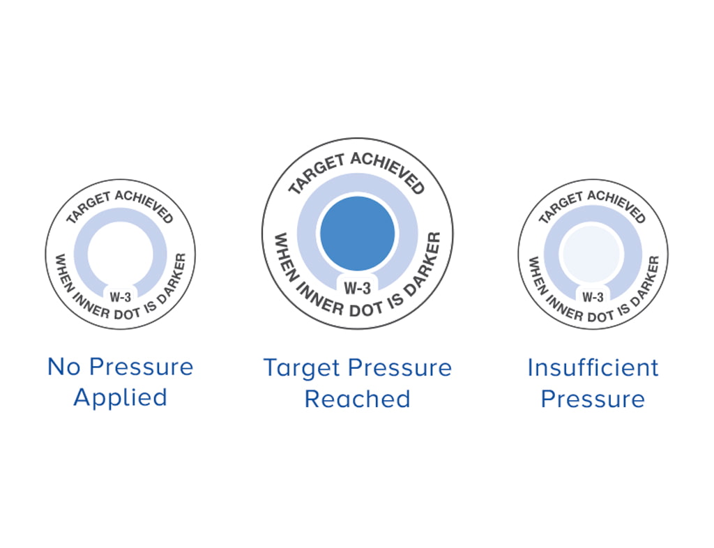 Pressure illustration for HPP process
