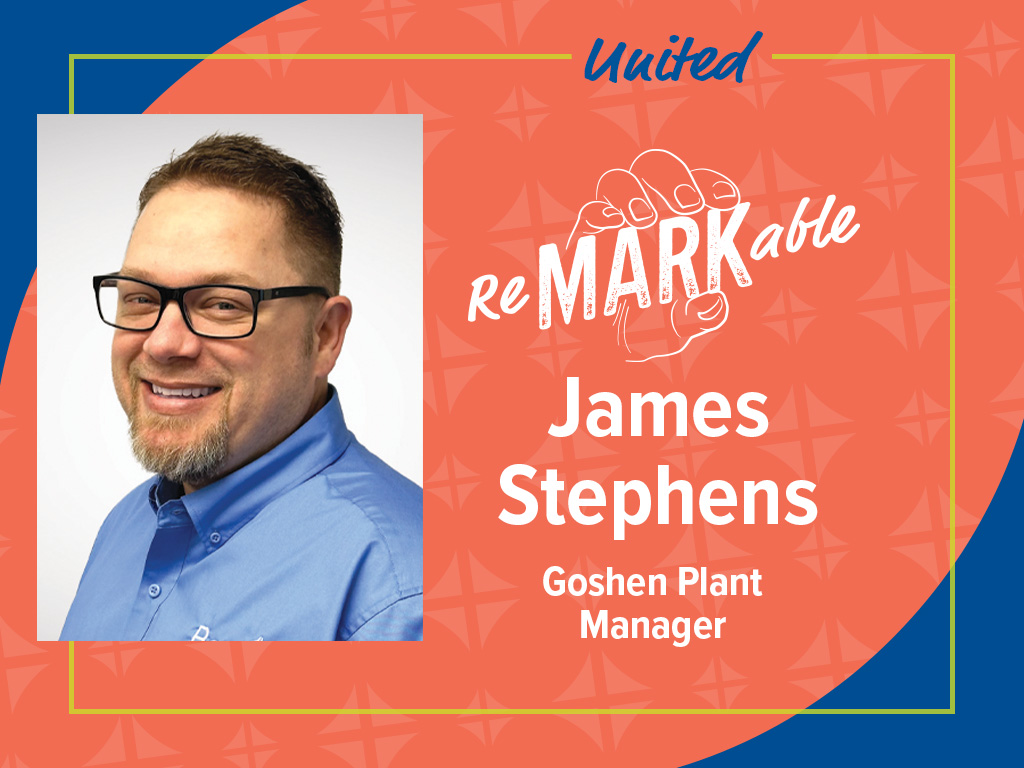 Headshot of James Stephens - Plant Manager at Berry Global