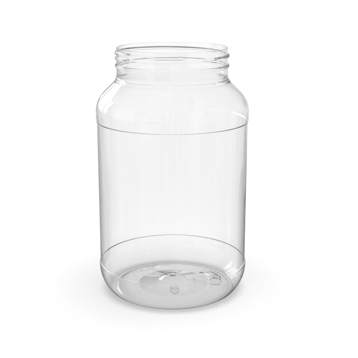 10 Round Clear Plastic Tubs (44oz) (64oz)