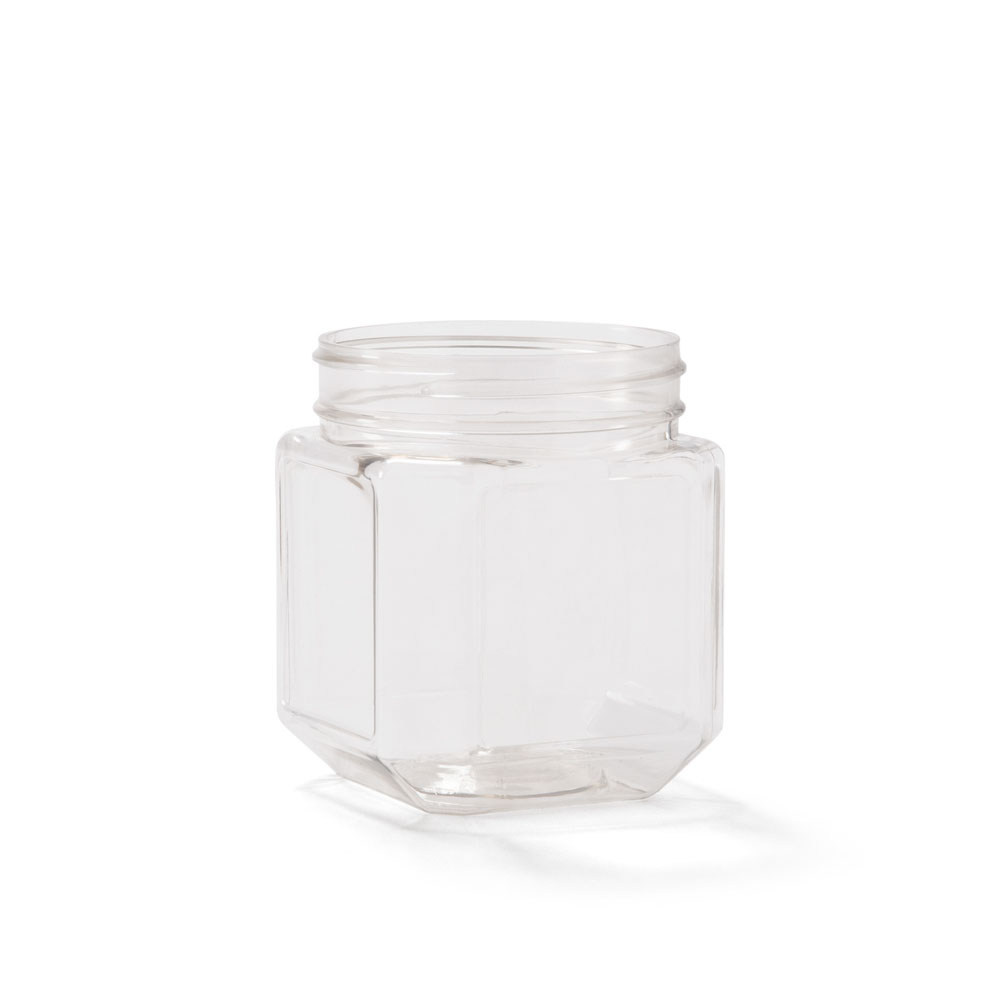 Value Pack - 48 pcs 6 oz Beveled Glass Jar with Lid (190 ml)