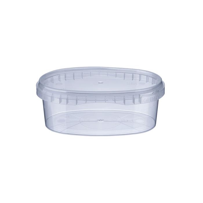 Plastic Bucket 128oz with Handle and Snap-On Lid