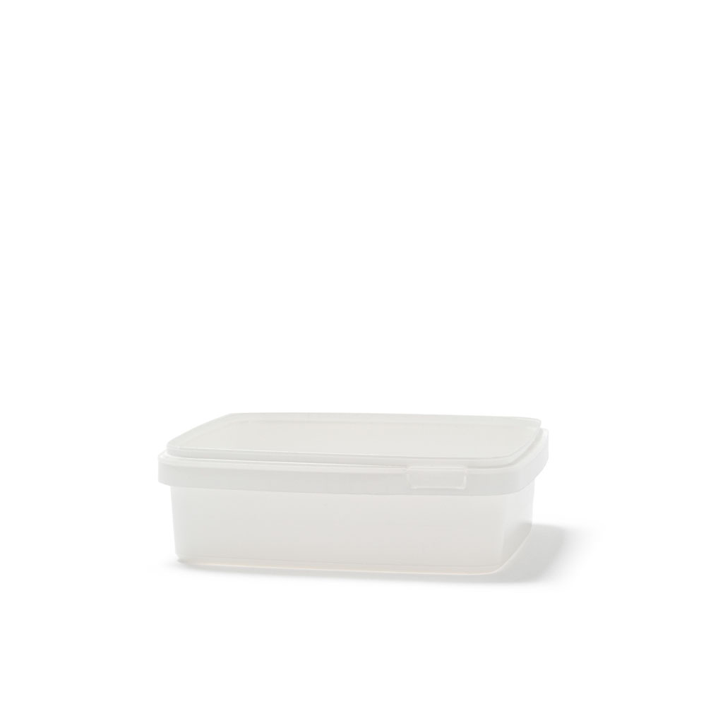 1 Gallon Ice Cream Tub Clear Bucket With Handle and Detachable Lids 128 Oz  -  Finland