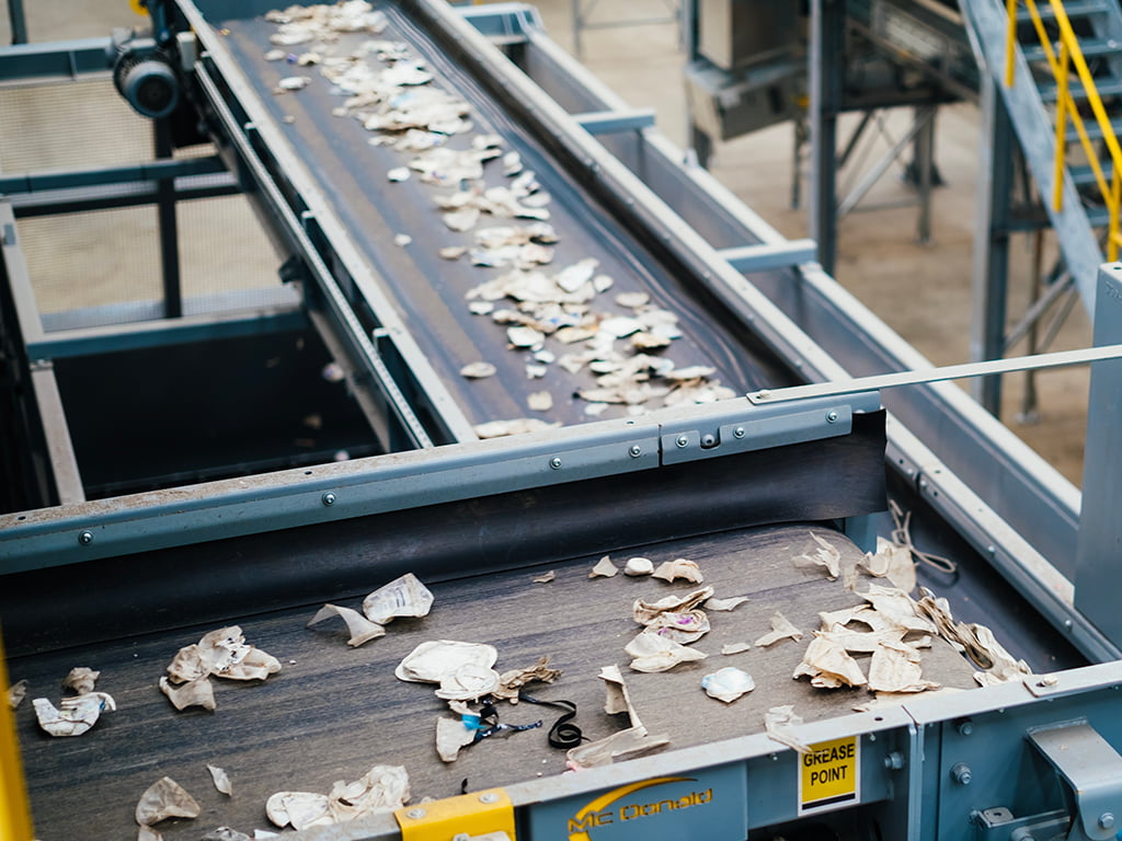 Sorting to identify food-grade PP - Lemington Spa Berry Global Facility